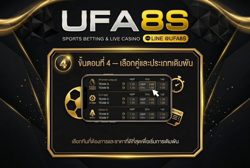 วิธีแทงบอลโลกขั้นตอนที่4