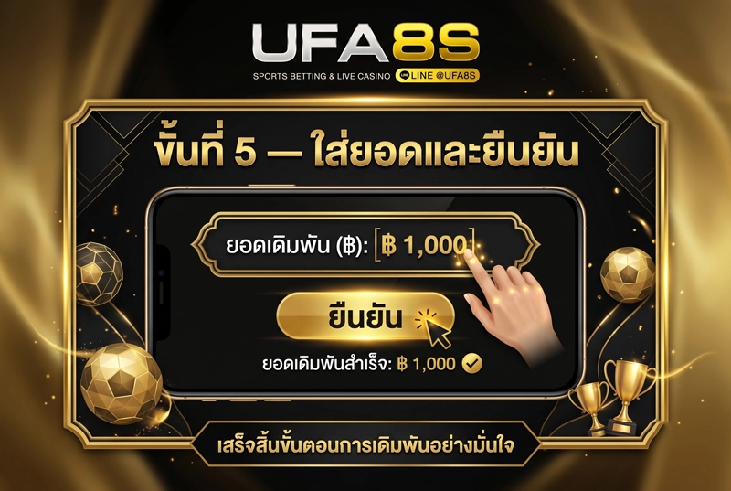 วิธีแทงบอลโลกขั้นตอนที่5