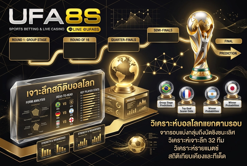 วิเคราะห์บอลโลกแยกตามรอบ